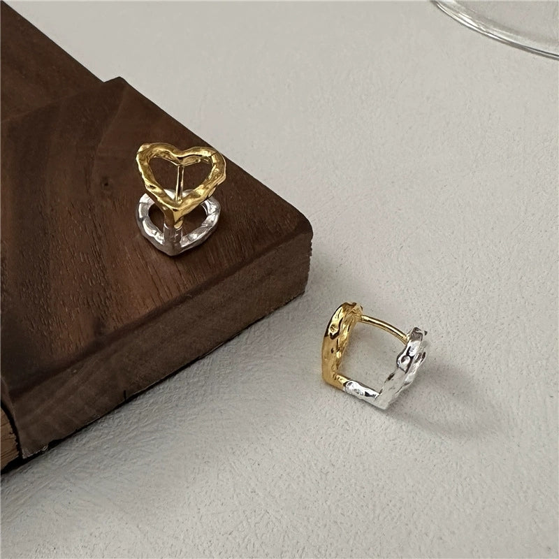 Twin Heart Earrings